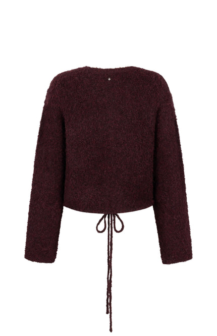 Vest Puff Sleeve Pomegranate C18-21-701