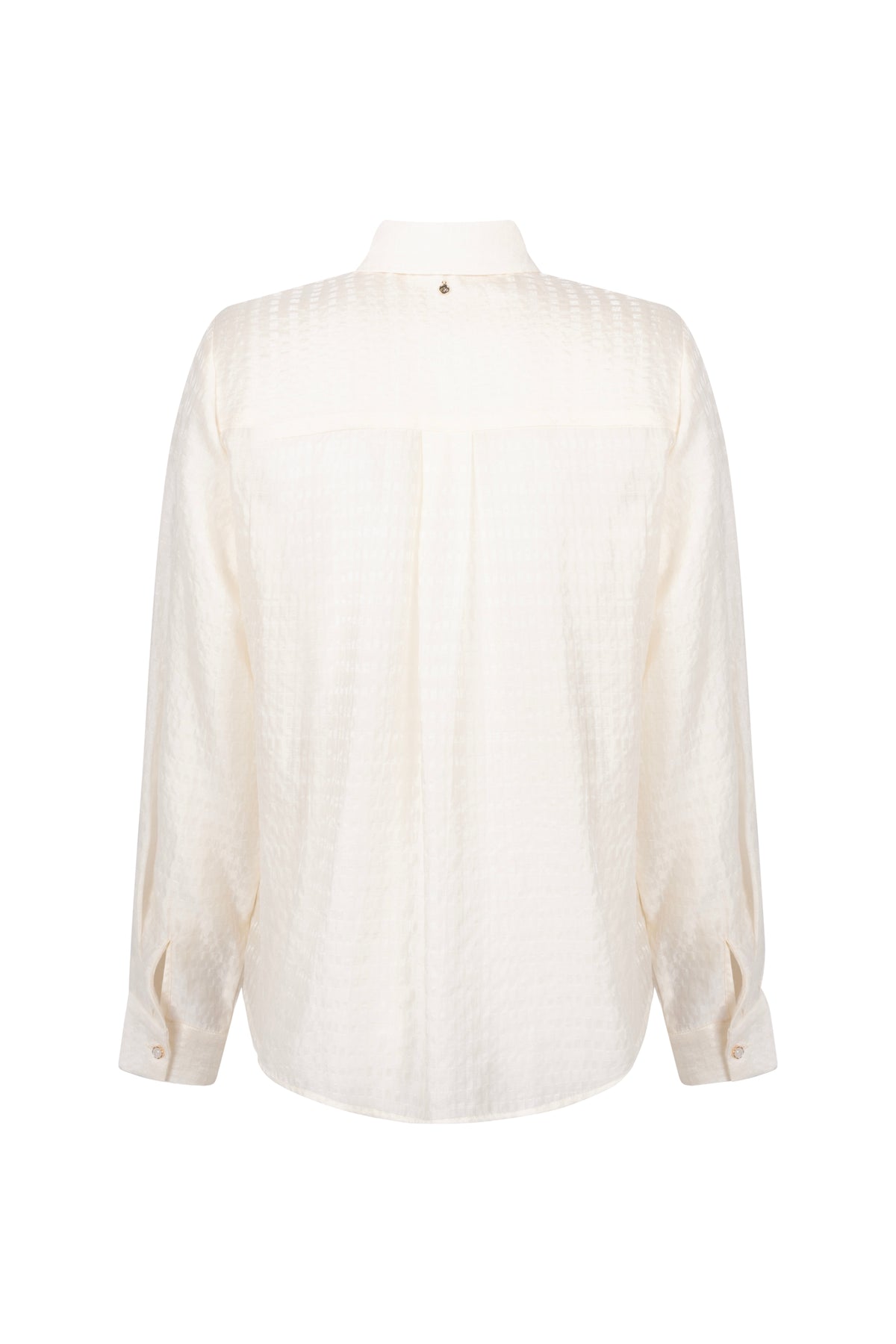 Blouse Tramontana met strass details en knoopsluiting, modieus ontwerp in lichtgewicht stof, stijlvolle damesblouse.