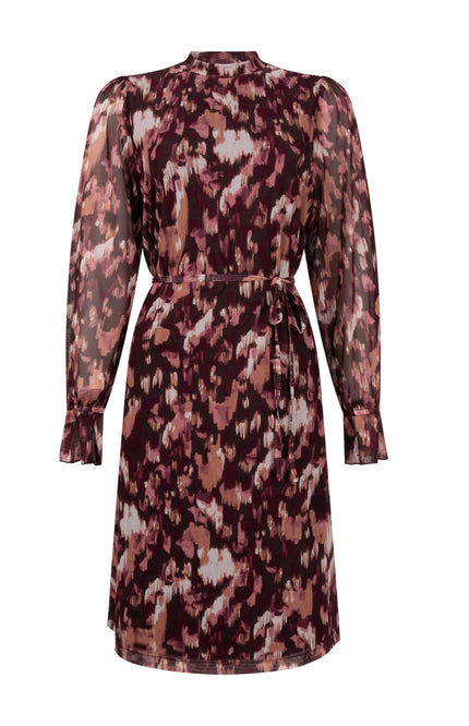 Jurk Berry Blaze Print Berry C32-21-501
