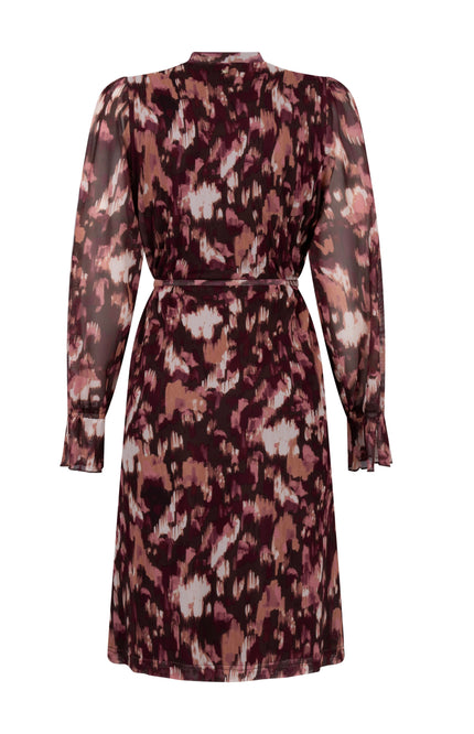 Jurk Berry Blaze Print Berry C32-21-501