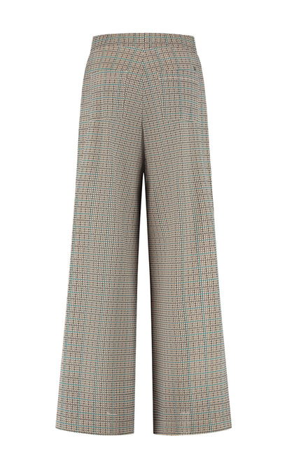 Travel Broek Mille Marin Check Print L14-480-3429
