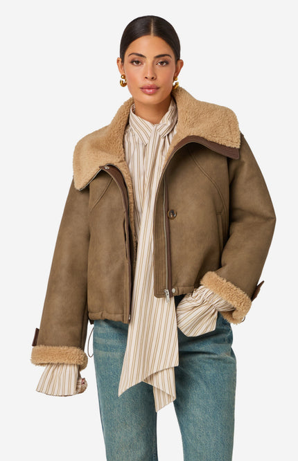 Jacket Jesmay Brownish Green