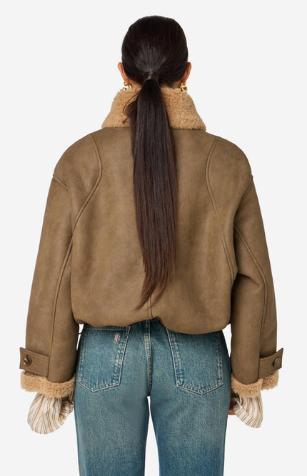 Jacket Jesmay Brownish Green