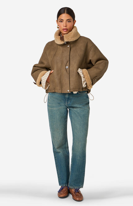 Jacket Jesmay Brownish Green