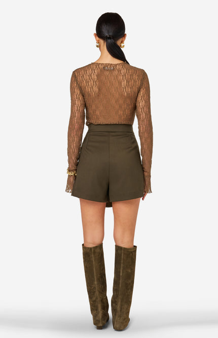 Short Sallisa Dark Utility