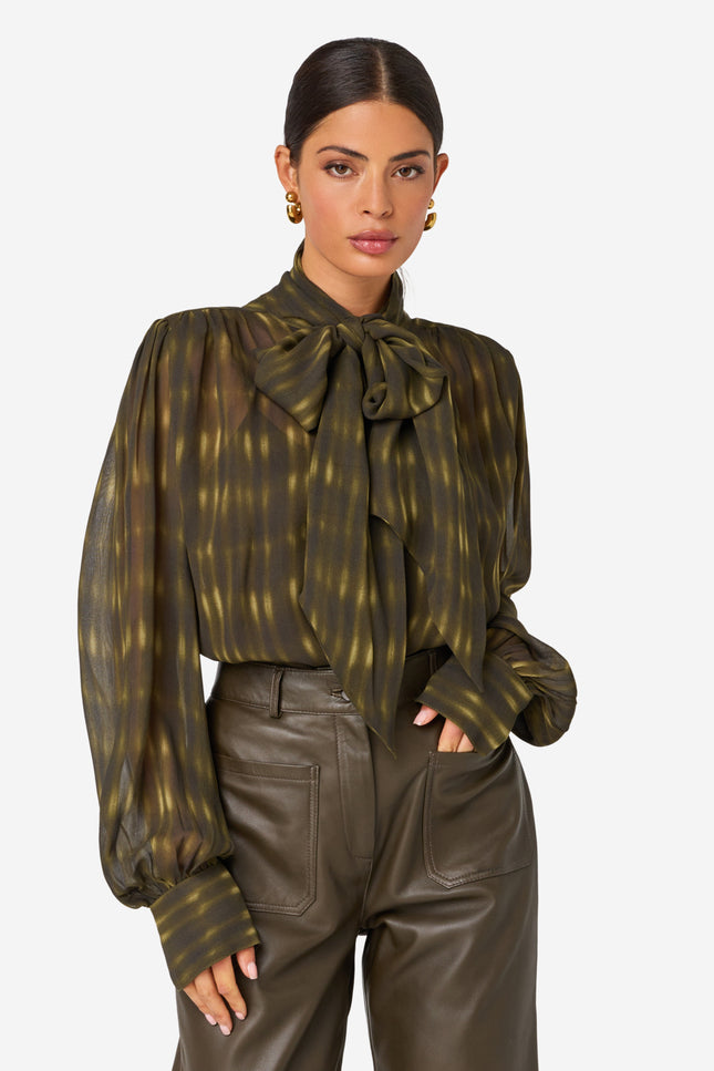 Blouse Tifani Print Blurred Trail
