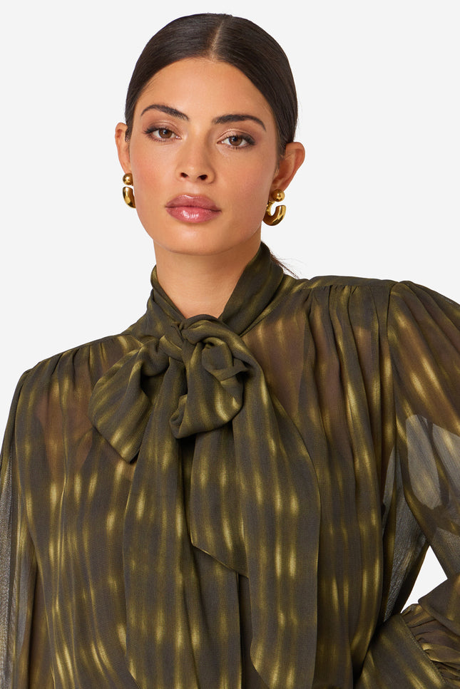 Blouse Tifani Print Blurred Trail