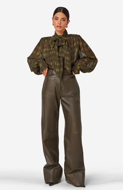 Blouse Tifani Print Blurred Trail