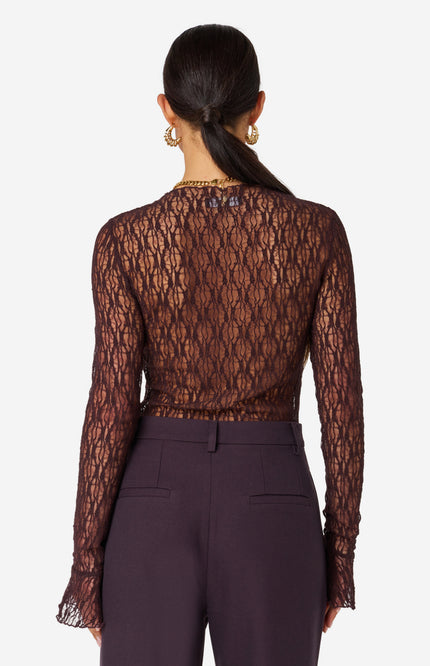 Top Taola Aubergine