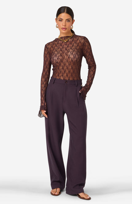 Top Taola Aubergine