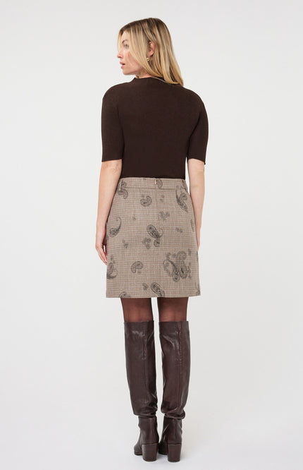 Rok Paisley Check Print F26.17508