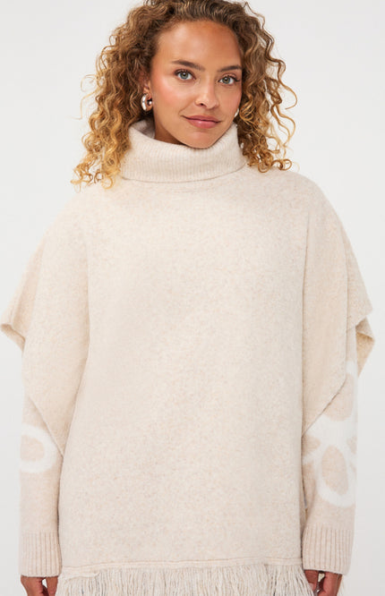 Poncho Col Biscuit F26.18506