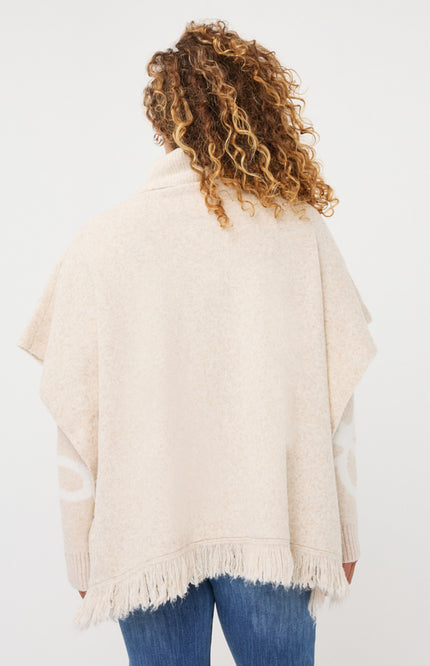 Poncho Col Biscuit F26.18506