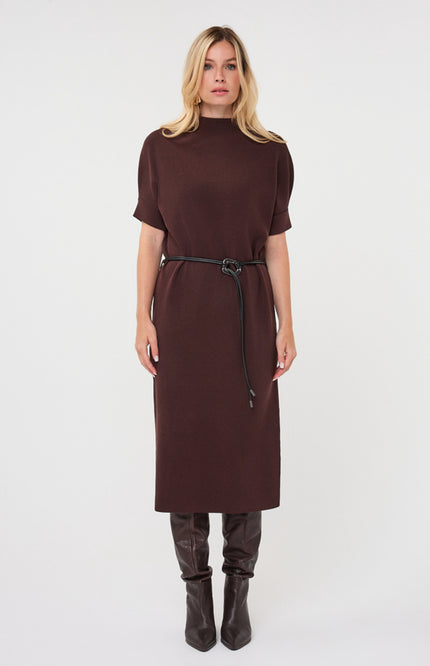 Jurk Long Knit Cacao F26.18515