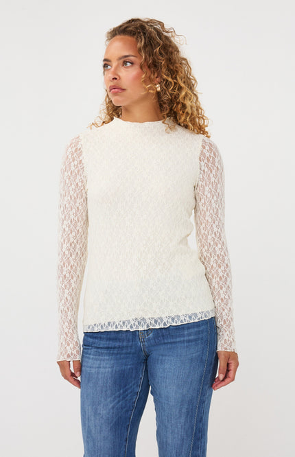 Top Lace Offwhite F26.30504