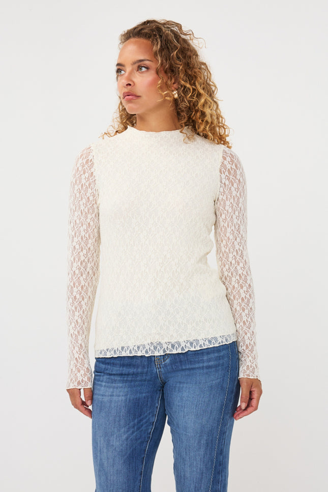 Top Lace Offwhite F26.30504