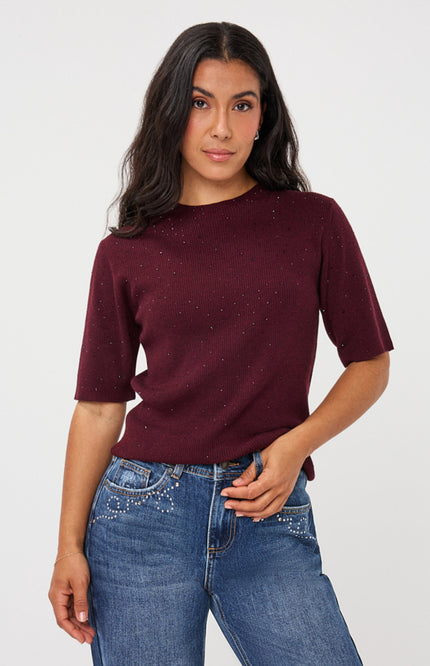 Sweater Studs Merlot F26.02539