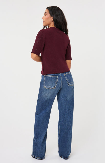 Sweater Studs Merlot F26.02539
