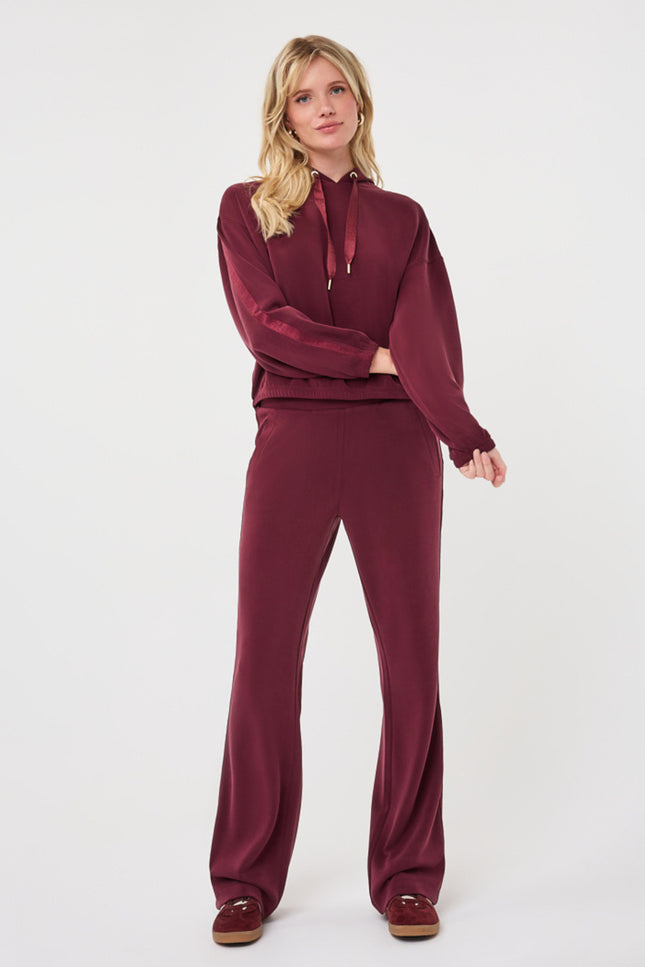 Broek Monogram Modal Merlot F26.05510