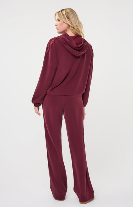 Broek Monogram Modal Merlot F26.05510