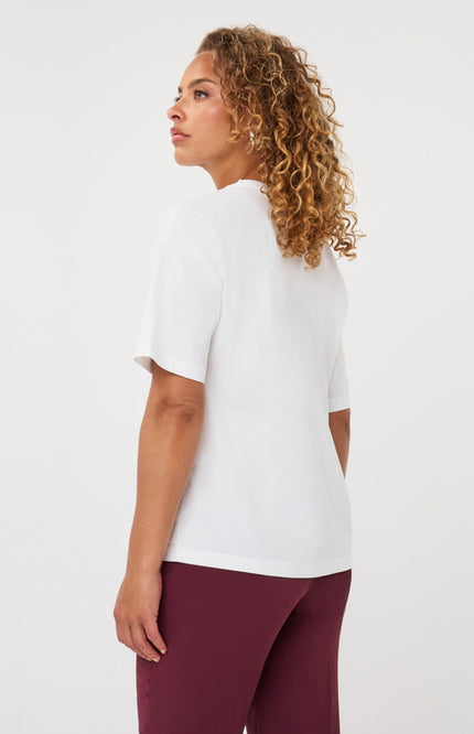 T-shirt Galarie Offwhite Merlot F26.05536