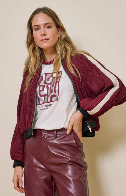 T-shirt Forms Offwhite Merlot F26.05538