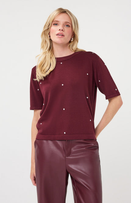 Sweater Studs Merlot F26.07516