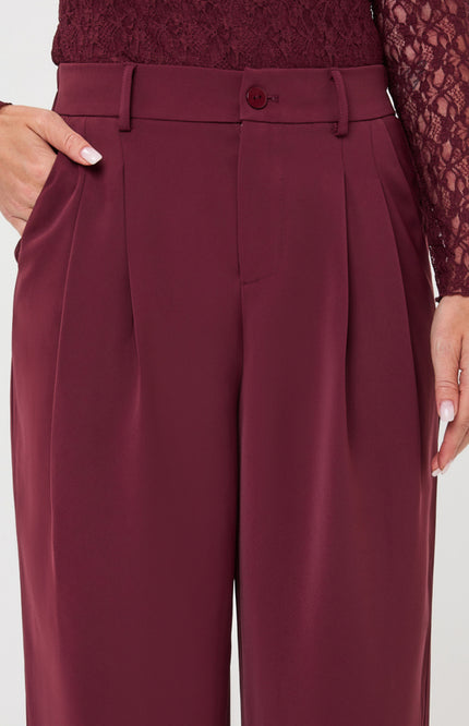 Broek Wide Leg Merlot F26.10502