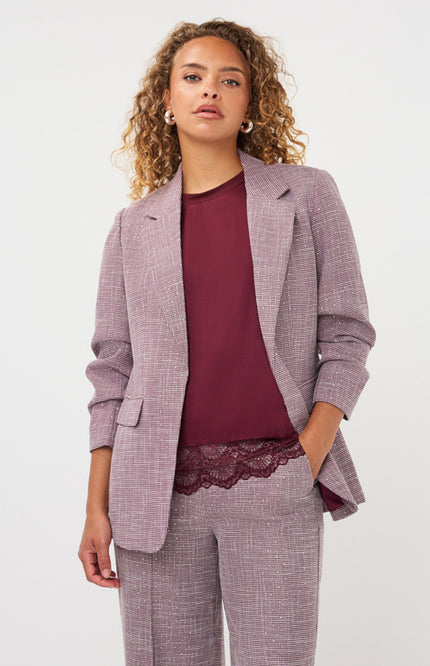 Blazer Fancy Strass Merlot F26.10524