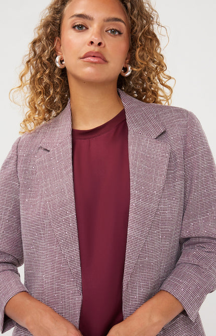 Blazer Fancy Strass Merlot F26.10524