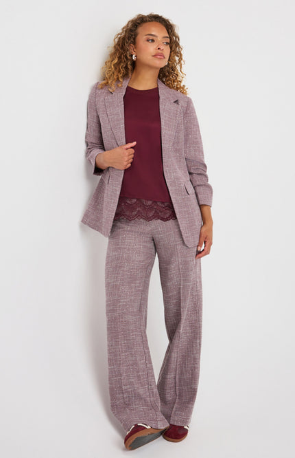 Blazer Fancy Strass Merlot F26.10524
