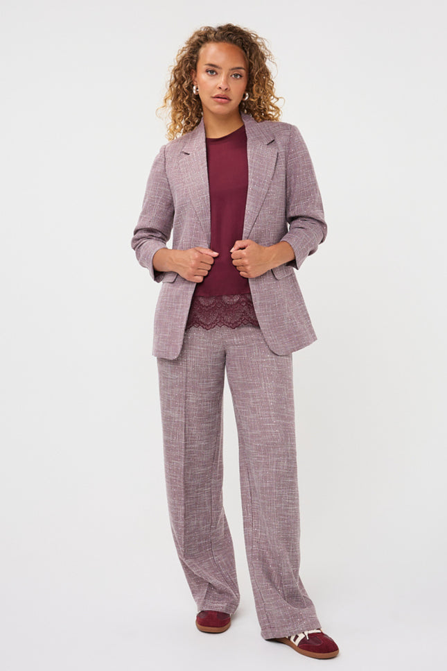 Broek Fancy Strass Merlot F26.10525