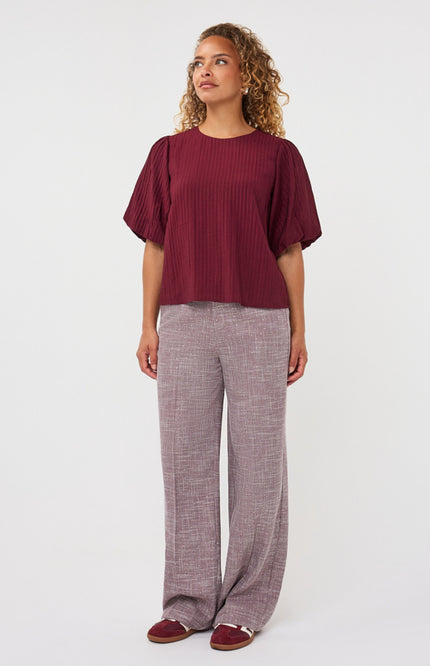 Broek Fancy Strass Merlot F26.10525