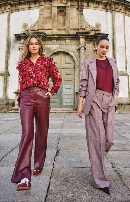 Broek Fancy Strass Merlot F26.10525