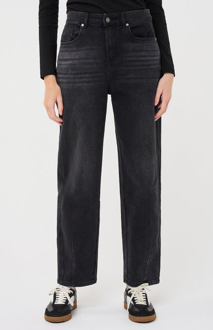 Jeans Barrrel Denim Dark Grey F26.12507