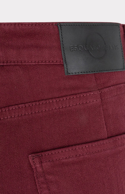 Jeans Barrrel Denim Merlot F26.12507