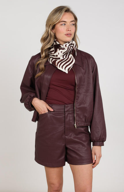 Sjaal Cici Offwhite Cherry NKF16001