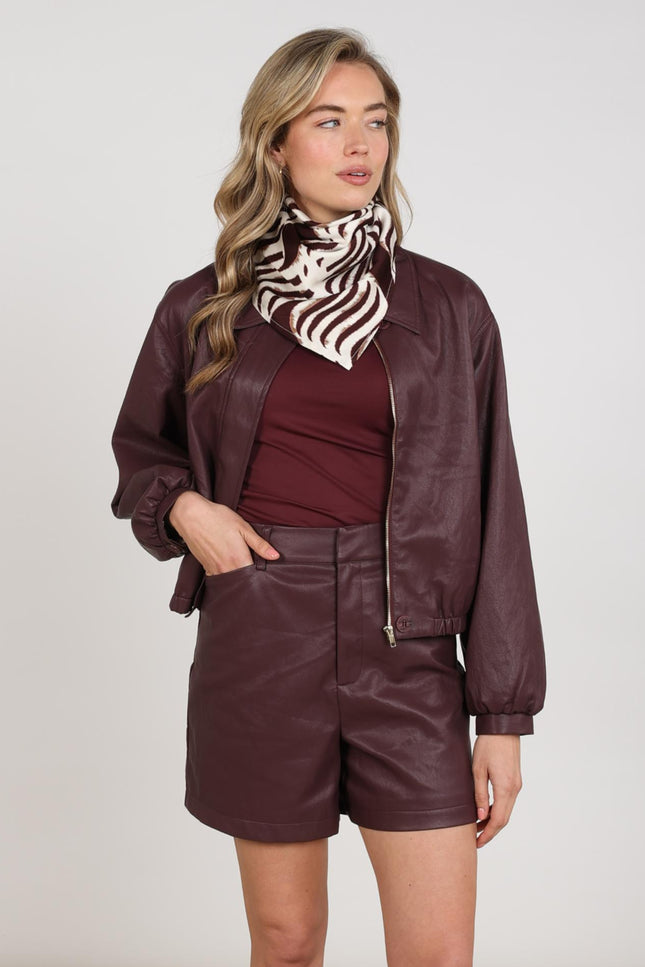 Sjaal Cici Offwhite Cherry NKF16001
