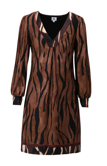 Jurk Met Dierenprint D305-P158