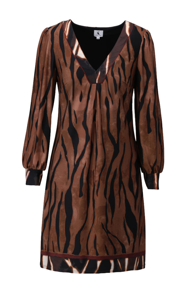 Jurk Met Dierenprint D305-P158