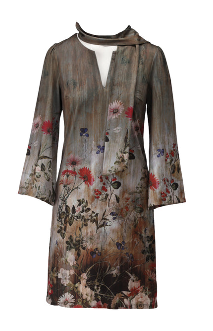 Jurk Sjaaltje Met Print D214L-P168