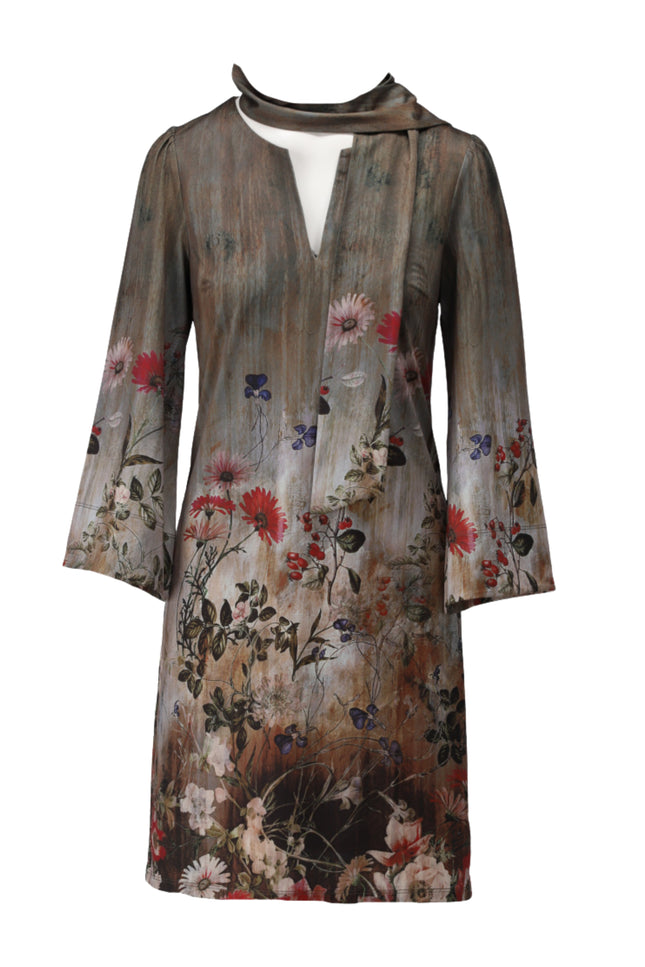 Jurk Sjaaltje Met Print D214L-P168