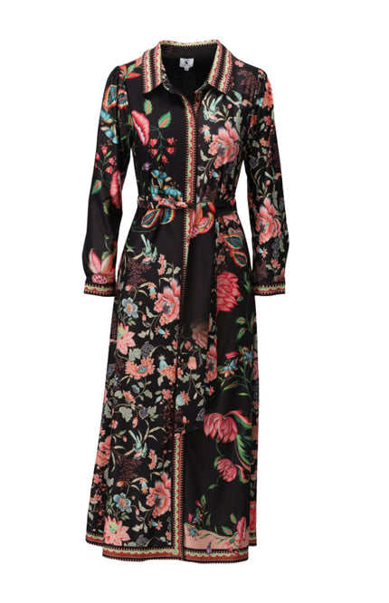 Jurk Maxi Met Bloemenprint D603-P177