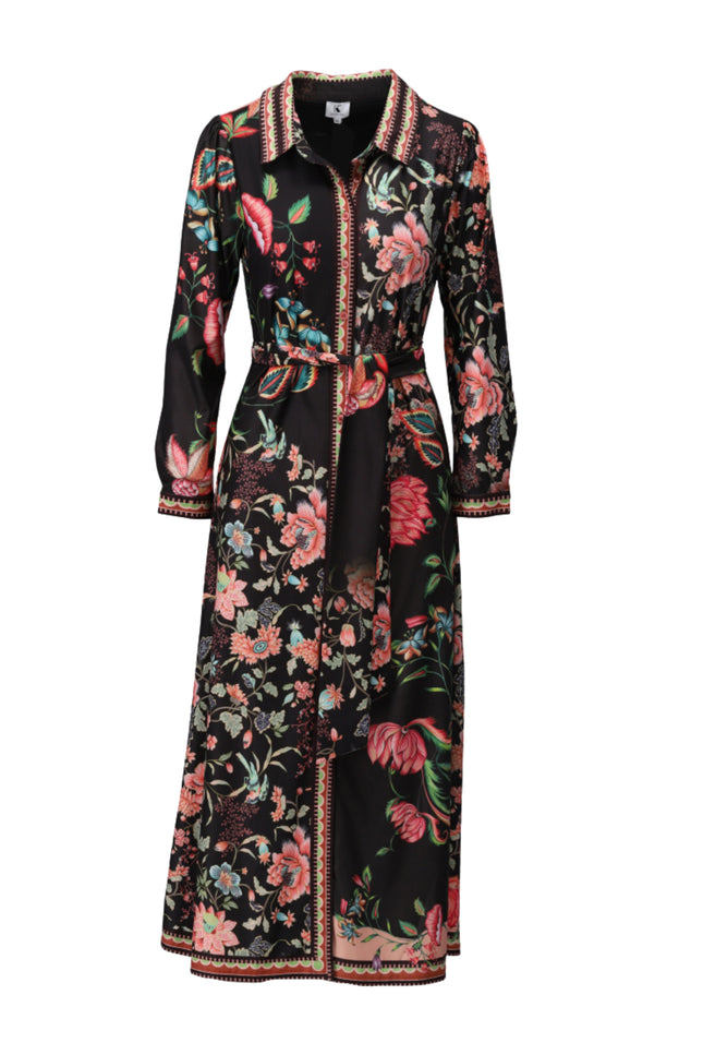 Jurk Maxi Met Bloemenprint D603-P177