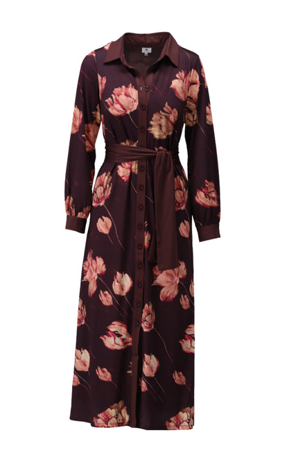 Jurk Maxi Met Bloemenprint D112-P149