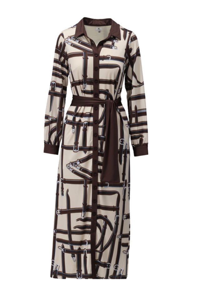 Jurk Maxi Met Print D102-P146