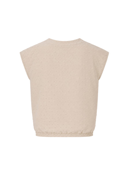 Blouse Strik Structuur Zand 183691