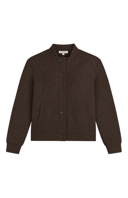 Jacket Structuur Bruin 183333