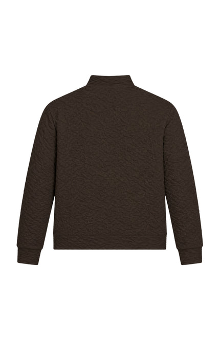 Jacket Structuur Bruin 183333
