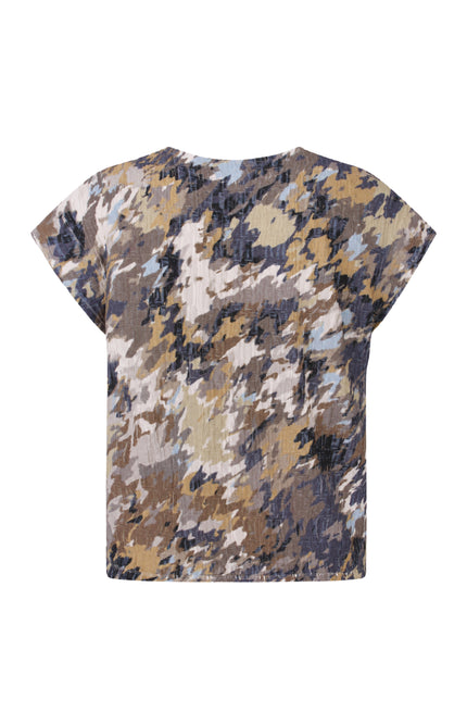 Blouse Drawstring Multicolor 183684